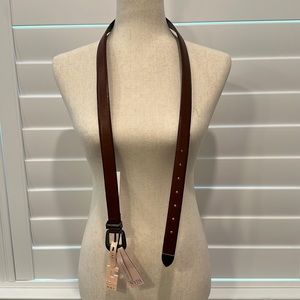 NWT NYDJ “The Perfect Fit” Brown Belt—Size L